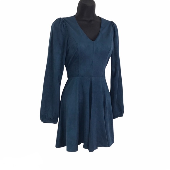 ALTAR'D STATE PAINTED SKY Faux Suede ROMPER - Picture 15 of 15